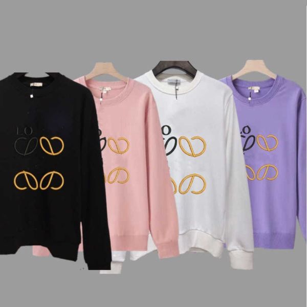 fashion sweatshirt designer sweater embroidery cotton long sleeved shirt men women round neck pullover coat loose simple top, Black
fashion sweatshirt designer sweater embroidery cotton long sleeved shirt men women round neck pullover coat loose simple top, Black