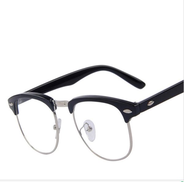 classic retro clear lens men eyeglasses women half metal half metal eyewear 5 color1365665, White;black
classic retro clear lens men eyeglasses women half metal half metal eyewear 5 color1365665, White;black