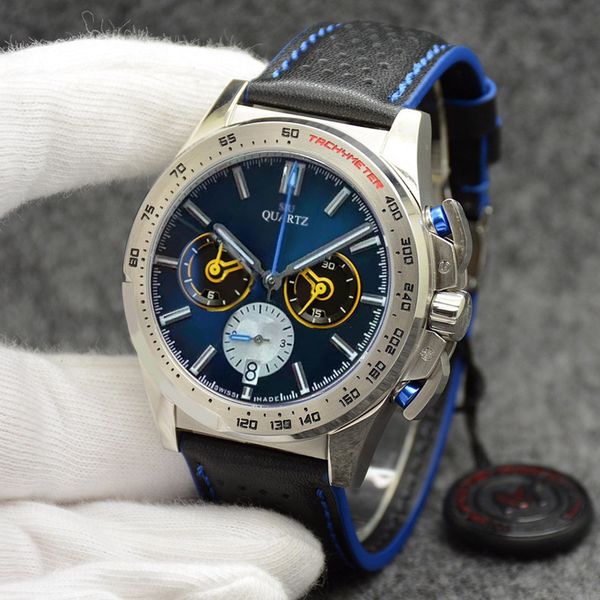 2023 designer f1 men watches japan quartz movement chrolograph sport clock man fitness wristwatches, Slivery;brown
2023 designer f1 men watches japan quartz movement chrolograph sport clock man fitness wristwatches, Slivery;brown