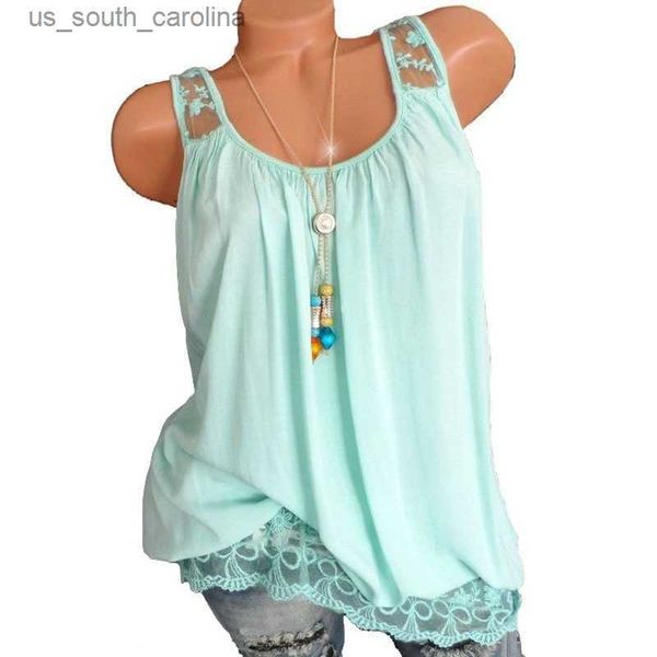 camis s-5xl summer women's tank lace stitching solid color casual loose round neck sleeveless cotton plue size tank l230522, White
camis s-5xl summer women's tank lace stitching solid color casual loose round neck sleeveless cotton plue size tank l230522, White