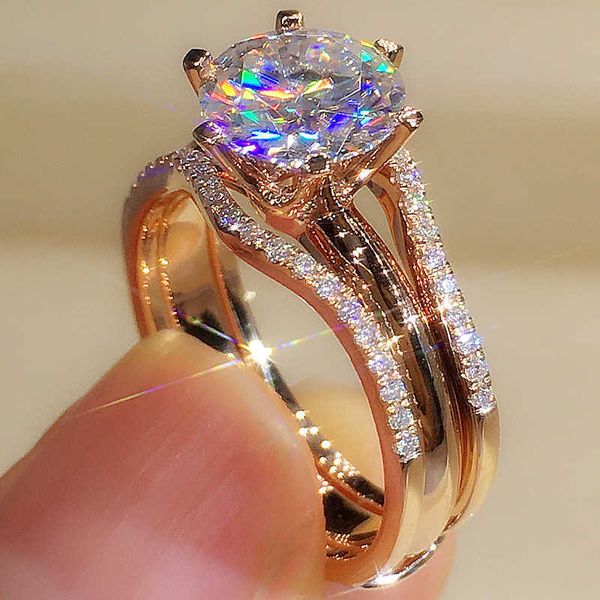 solitaire ring huitan unique rose gold color rings for women classic 6 claws designed cubic zirconia rings wedding engagement bands jewelry, Golden;silver
solitaire ring huitan unique rose gold color rings for women classic 6 claws designed cubic zirconia rings wedding engagement bands jewelry, Golden;silver