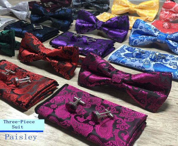 new design self bow tie and hanky cufflinks set silk jacquard woven men butterfly bowtie pocket square handkerchief suit wedding5747857, Black;gray
new design self bow tie and hanky cufflinks set silk jacquard woven men butterfly bowtie pocket square handkerchief suit wedding5747857, Black;gray