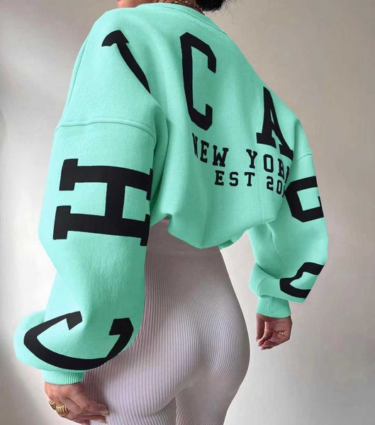 women hoodies streetwear sweatshirts letter printed long sleeve crewneck sweatshirt women's hoodies outwearrg, Black
women hoodies streetwear sweatshirts letter printed long sleeve crewneck sweatshirt women's hoodies outwearrg, Black