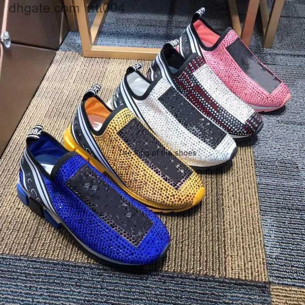 with box designer shoes designer shoes s -sorrento sneakers men fabric stretch jersey slip-on sneaker lady two-tone rubber dg gabana, Black
with box designer shoes designer shoes s -sorrento sneakers men fabric stretch jersey slip-on sneaker lady two-tone rubber dg gabana, Black