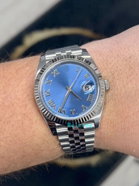 luxury wristwatch brand new men's automatic watches datejust wimbledon jubilee bracelet watch - 126334 -01, Slivery;brown
luxury wristwatch brand new men's automatic watches datejust wimbledon jubilee bracelet watch - 126334 -01, Slivery;brown
