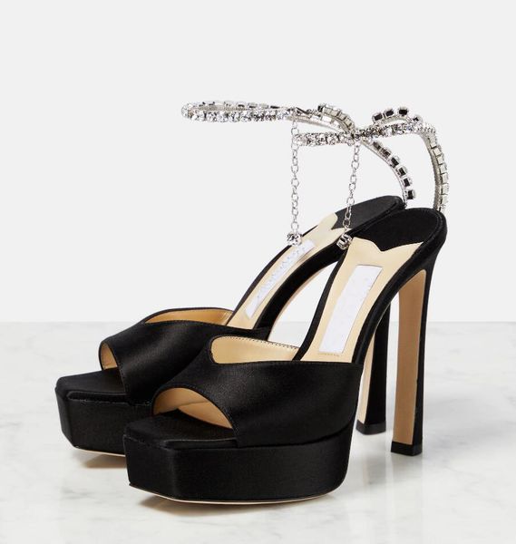 23 famous brand saeda women's crystal chain platform sandals 2023s/s high heel evening dress women's gladiator sandals discount hi, Black
23 famous brand saeda women's crystal chain platform sandals 2023s/s high heel evening dress women's gladiator sandals discount hi, Black