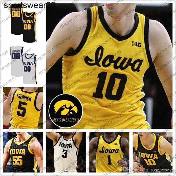 custom custom iowa hawkeyes 2020 new yellow basketball #55 luka garza 10 wieskamp 22 mccaffery 5 fredrick 3 bohannon murray white black jers, Black;red
custom custom iowa hawkeyes 2020 new yellow basketball #55 luka garza 10 wieskamp 22 mccaffery 5 fredrick 3 bohannon murray white black jers, Black;red