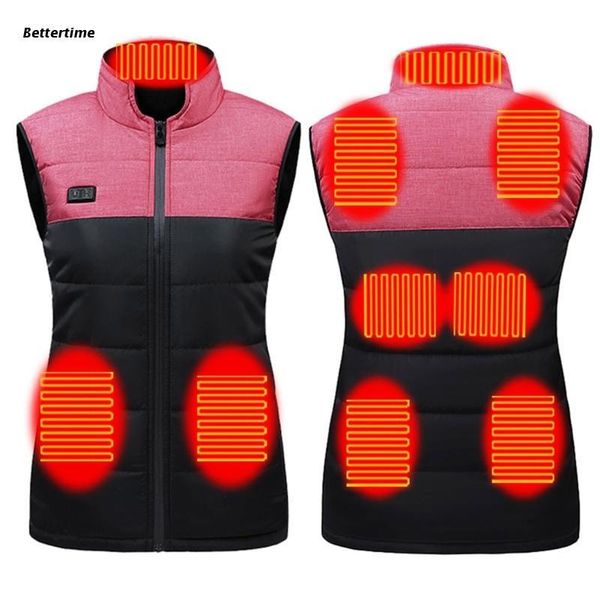 vests b36d men women thermal warm heated vest contrast color heating waistcoat no battery, Black;white
vests b36d men women thermal warm heated vest contrast color heating waistcoat no battery, Black;white
