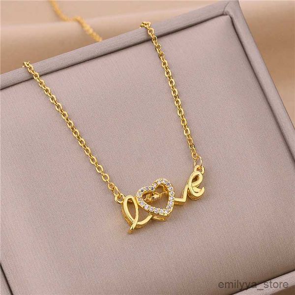 pendant necklaces cute gold color love letter heart pendant women necklace ladies romantic wedding party jewelry female chain, Silver
pendant necklaces cute gold color love letter heart pendant women necklace ladies romantic wedding party jewelry female chain, Silver