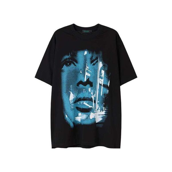 street fashion american retro face head print tshirt men trendy brands loose casual design short sleeve clothes gax, White;black
street fashion american retro face head print tshirt men trendy brands loose casual design short sleeve clothes gax, White;black