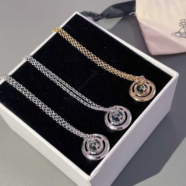 classic planet necklace high edition western queen mother vivian saturn orb three dimensional planet glass color diamond, Silver
classic planet necklace high edition western queen mother vivian saturn orb three dimensional planet glass color diamond, Silver
