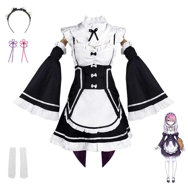 anime costumes ramrem cosplay rezero kara hajimeru isekai seikatsu comes dress headdress party suit anime maid dress come z0602, Black
anime costumes ramrem cosplay rezero kara hajimeru isekai seikatsu comes dress headdress party suit anime maid dress come z0602, Black