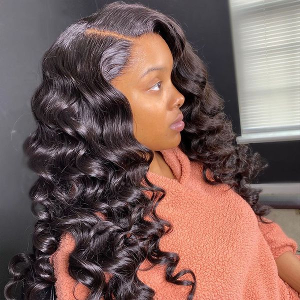 loose wave lace front wig 13x4 hd lace frontal wigs for women human hair peruvian 5x5 lace closure wig preplucked curly lace wig, Black;brown 
loose wave lace front wig 13x4 hd lace frontal wigs for women human hair peruvian 5x5 lace closure wig preplucked curly lace wig, Black;brown
