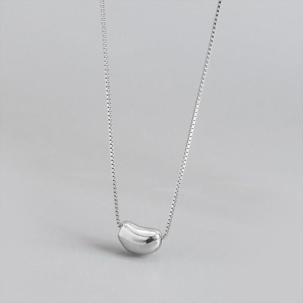 necklace sterling silver personalized shrinkage gold bean design collar chain 18k elegant women's jewelry festival
necklace sterling silver personalized shrinkage gold bean design collar chain 18k elegant women's jewelry festival