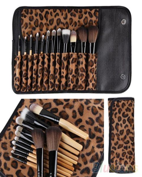 12pcs per set women pro makeup brush set cosmetic tool leopard bag beauty brushes kit by dhl 717019169723
12pcs per set women pro makeup brush set cosmetic tool leopard bag beauty brushes kit by dhl 717019169723