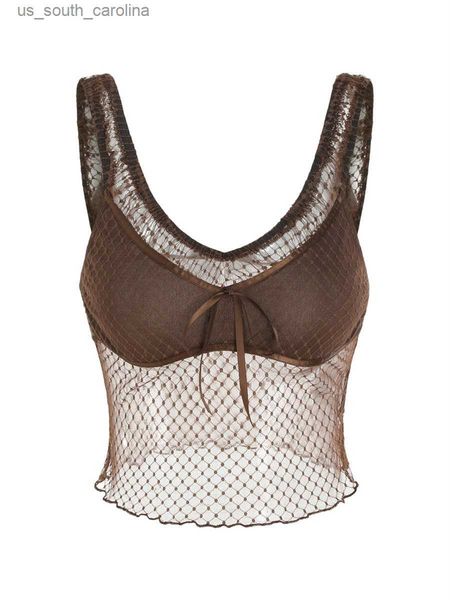camis women s see though lace tank sleeveless mesh v neck bow front dots print crop summer shirt l230522, White
camis women s see though lace tank sleeveless mesh v neck bow front dots print crop summer shirt l230522, White