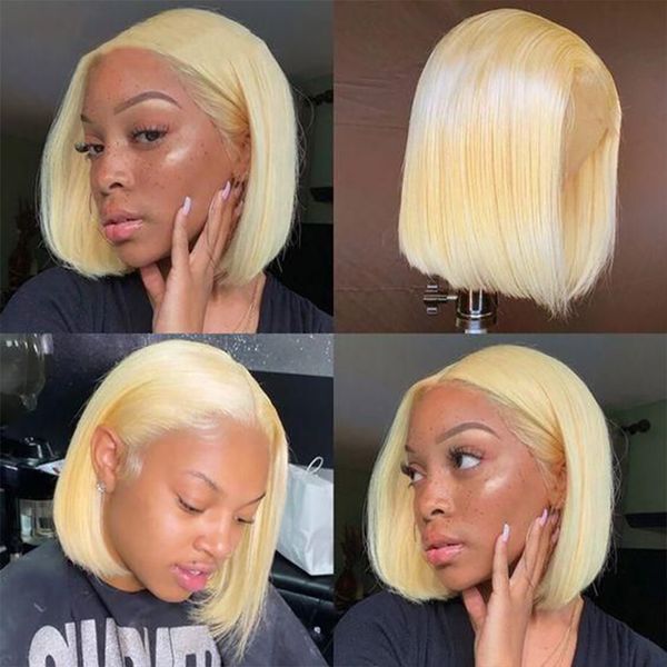613 honey blonde colored human hair wigs for women human hair remy brazilian straight short bob wig 8 10 12 14 16 inch, Black;brown
613 honey blonde colored human hair wigs for women human hair remy brazilian straight short bob wig 8 10 12 14 16 inch, Black;brown