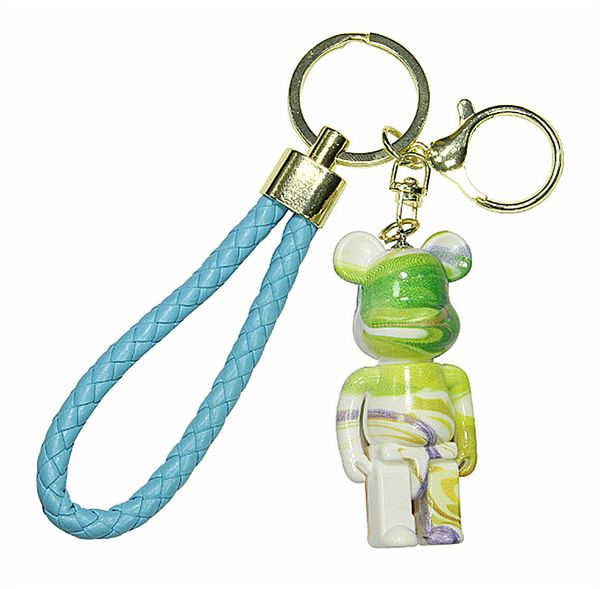 colorful fluid bear keychain pendant, acrylic personalized graffiti violent bear keychain, Silver
colorful fluid bear keychain pendant, acrylic personalized graffiti violent bear keychain, Silver