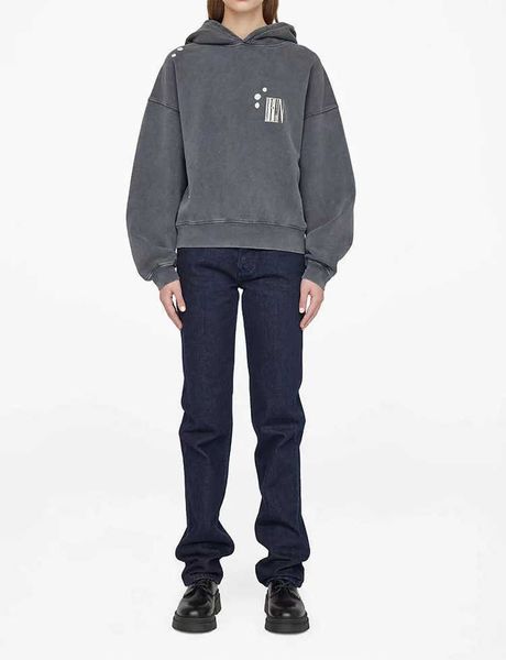 anine bing new designer sweatshirt fashion hoodie women classic letter print wash old fried snow fried loose pullover jumper sweater, Black
anine bing new designer sweatshirt fashion hoodie women classic letter print wash old fried snow fried loose pullover jumper sweater, Black