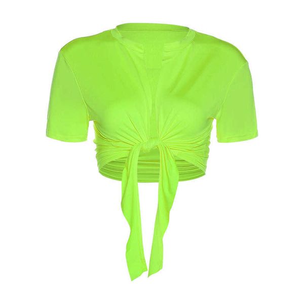 new arrivals summer solid short sleeve women t shirts open neck lace up crop for womenzc, White
new arrivals summer solid short sleeve women t shirts open neck lace up crop for womenzc, White