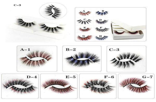 3d false colored eyelashes natural faux mink fluffy eye lash extension makeup cosplay colorful eyelash dhl j0757542336
3d false colored eyelashes natural faux mink fluffy eye lash extension makeup cosplay colorful eyelash dhl j0757542336