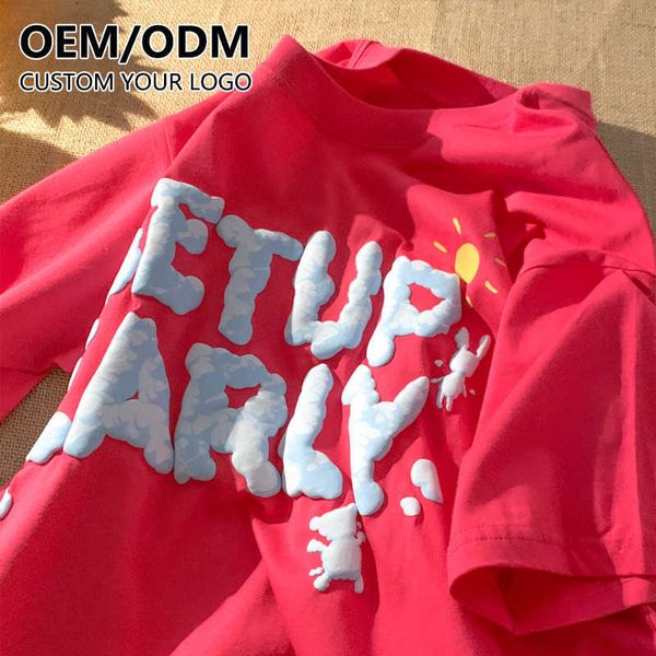 d wholesale custom puff print plain graphic oversized t shirt foam screen printing men's tshirts skql, White;black
d wholesale custom puff print plain graphic oversized t shirt foam screen printing men's tshirts skql, White;black