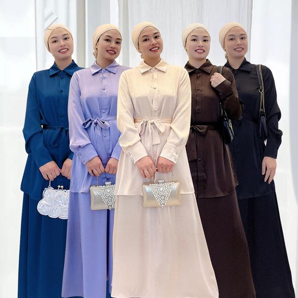 jeans women long sleeve shirt maxi skirt belted tracksuit satin outfits dubai turkey abaya muslim dress eid ramadan suit kaftan, Blue
jeans women long sleeve shirt maxi skirt belted tracksuit satin outfits dubai turkey abaya muslim dress eid ramadan suit kaftan, Blue