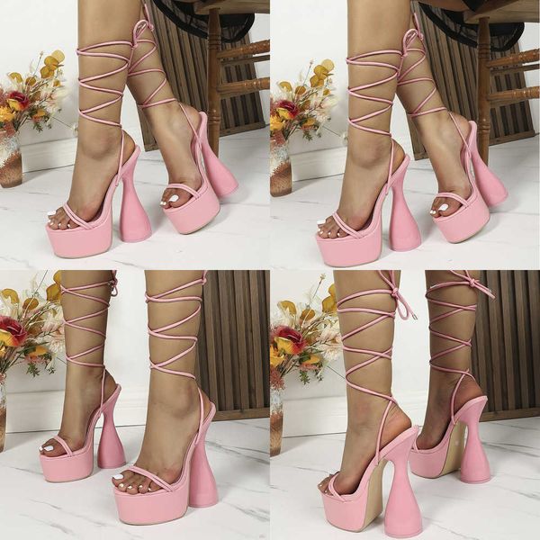 summer sandals gladiator chunky platform high heels woman street style ankle cross-tied nightclub catwalk party shoes 230511, Black
summer sandals gladiator chunky platform high heels woman street style ankle cross-tied nightclub catwalk party shoes 230511, Black