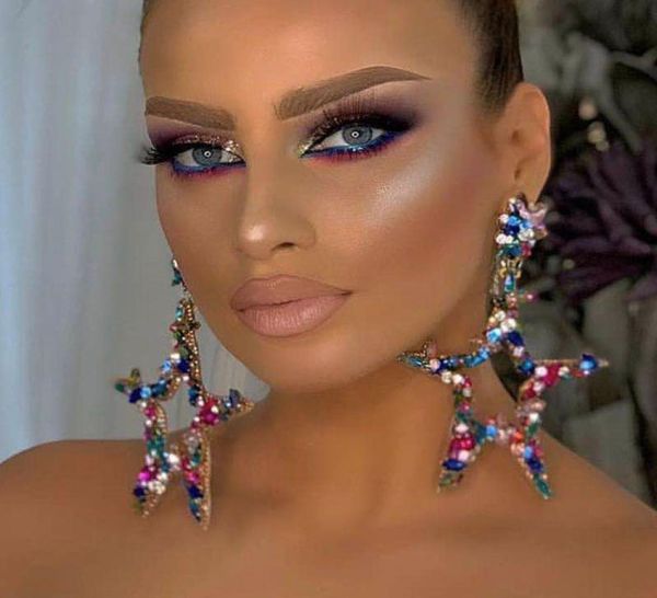 iced out drop earrings luxury women five star dangle fashion jewelry crystal rhinestone statement chandelier wedding party jewerly8770726, Silver
iced out drop earrings luxury women five star dangle fashion jewelry crystal rhinestone statement chandelier wedding party jewerly8770726, Silver