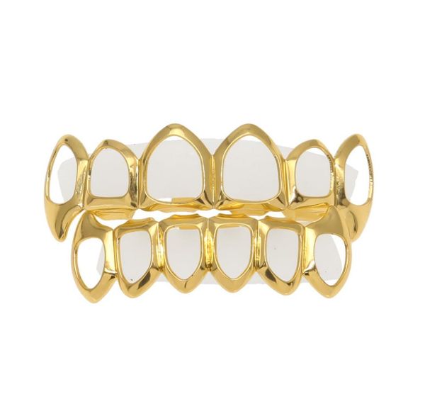 new hip hop custom fit grill six hollow open face gold mouth grillz caps bottom with silicone vampire teeth set3457000, Black
new hip hop custom fit grill six hollow open face gold mouth grillz caps bottom with silicone vampire teeth set3457000, Black