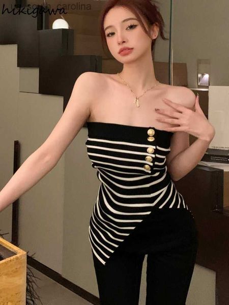 camis knitted crop womens clothing slash neck backless split tanks fashion striped single breasted vest korean y2k camis l230522, White
camis knitted crop womens clothing slash neck backless split tanks fashion striped single breasted vest korean y2k camis l230522, White