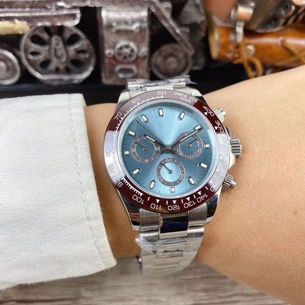 fashion blue 40mm dial luxury mens watch original stainless steel strap casual business clock automatic winding mechanical watches holiday g, Slivery;brown
fashion blue 40mm dial luxury mens watch original stainless steel strap casual business clock automatic winding mechanical watches holiday g, Slivery;brown