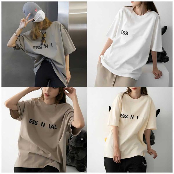 essentail t-shirt designer tide sleeve summer 1977 street casual loose men women tshirts chest print 465, White;black
essentail t-shirt designer tide sleeve summer 1977 street casual loose men women tshirts chest print 465, White;black