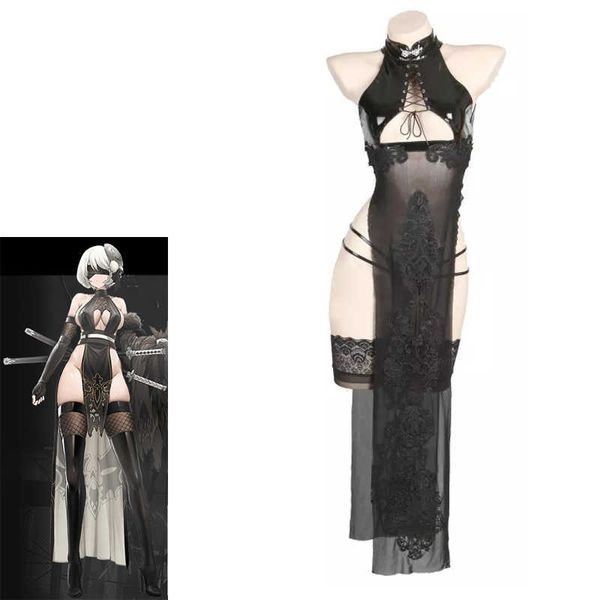 anime costumes anilv game nier automata 2b swimsuit swim dress come women sukumizu turtleneck cheongsam swimwear set cosplay z0602, Black
anime costumes anilv game nier automata 2b swimsuit swim dress come women sukumizu turtleneck cheongsam swimwear set cosplay z0602, Black