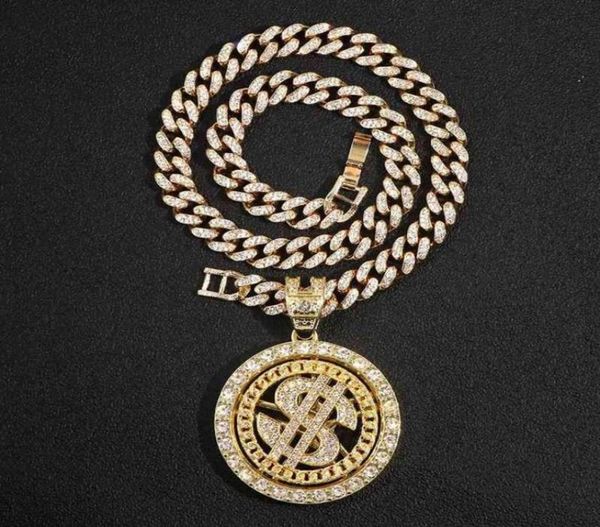 men hip hop bling crystal rotatable dollar pendant necklace luxury iced out 56cm rhinestone cuban chain necklaces punk jewelry237p3811503, Silver
men hip hop bling crystal rotatable dollar pendant necklace luxury iced out 56cm rhinestone cuban chain necklaces punk jewelry237p3811503, Silver