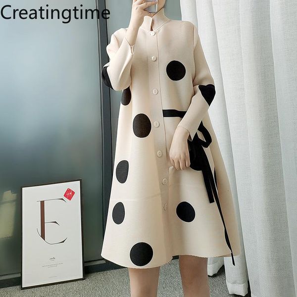 dresses creatingtime pleated trench coat 2023 summer new stand collar polka dot printing single breasted cardigan fashion women's lh309, Black;gray
dresses creatingtime pleated trench coat 2023 summer new stand collar polka dot printing single breasted cardigan fashion women's lh309, Black;gray