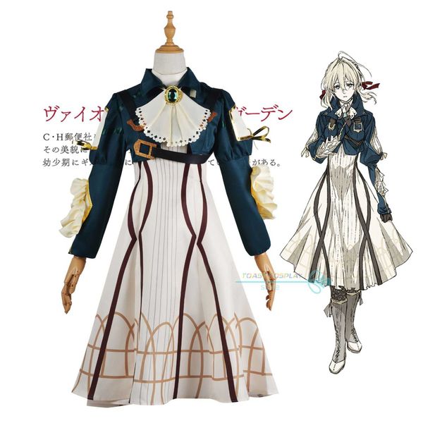 anime costumes anime violet evergarden cosplay come goegrous princess maid dress halloween carnival prom apron dress for woman z0602, Black
anime costumes anime violet evergarden cosplay come goegrous princess maid dress halloween carnival prom apron dress for woman z0602, Black