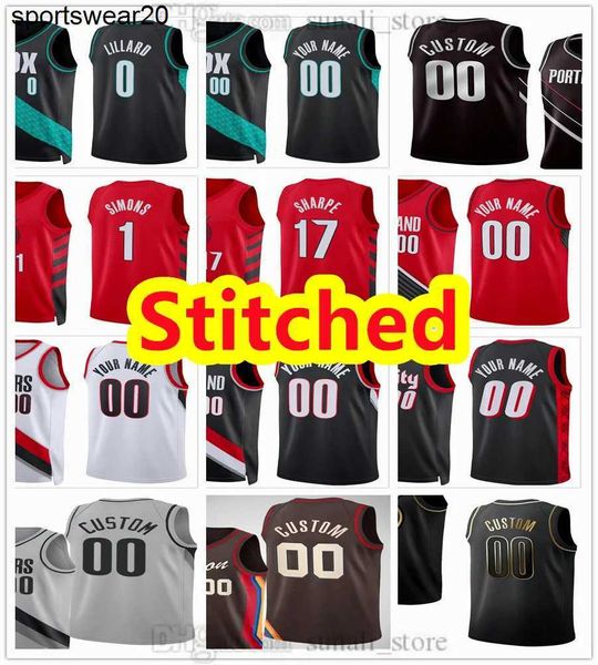 custom stitched basketball jerseys damian 0 lillard anfernee 1 simons jerami 9 grant jusuf 27 nurkic josh 11 hart shaedon 17 sharpe justise, Black;red
custom stitched basketball jerseys damian 0 lillard anfernee 1 simons jerami 9 grant jusuf 27 nurkic josh 11 hart shaedon 17 sharpe justise, Black;red