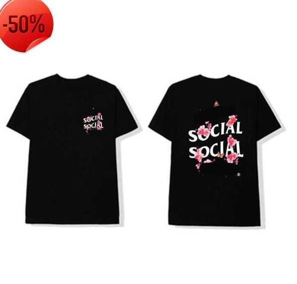 summer assc shirt men's t anti social club teetrend flower butterfly loose print short-sleeved men and women couples t-shirt motion des, White
summer assc shirt men's t anti social club teetrend flower butterfly loose print short-sleeved men and women couples t-shirt motion des, White