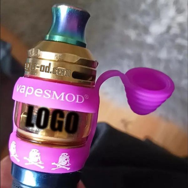 331332cn logo vape atomizer drip tips tfv12 prince 8ml glass tube tank