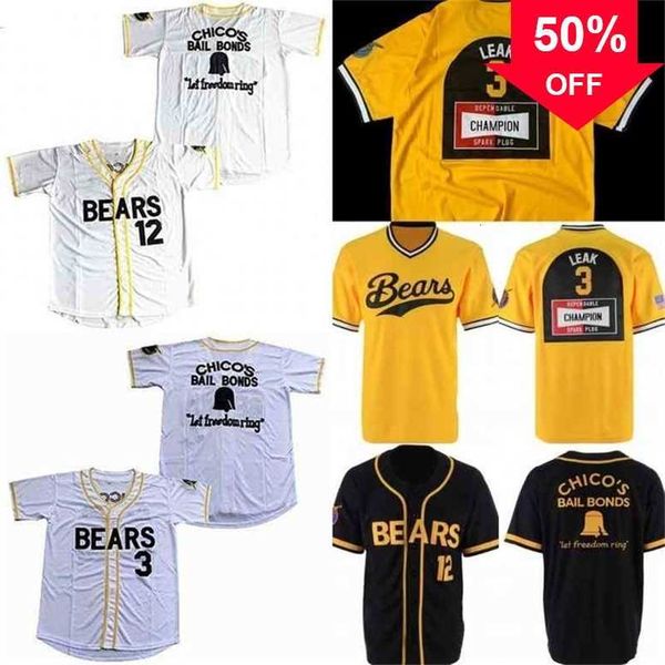 xflsp glac202 tanner boyle the bad news bears #12 tanner boyle 3 kelly leak movie 1976 chico's bail bonds baseball jerseys, Black
xflsp glac202 tanner boyle the bad news bears #12 tanner boyle 3 kelly leak movie 1976 chico's bail bonds baseball jerseys, Black
