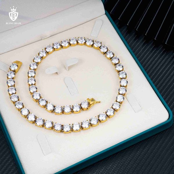 factory direct luxury large size 10mm 5a cz gold plated hiphop tennis chain bracelet necklace stainless steel tennis chain, Silver
factory direct luxury large size 10mm 5a cz gold plated hiphop tennis chain bracelet necklace stainless steel tennis chain, Silver