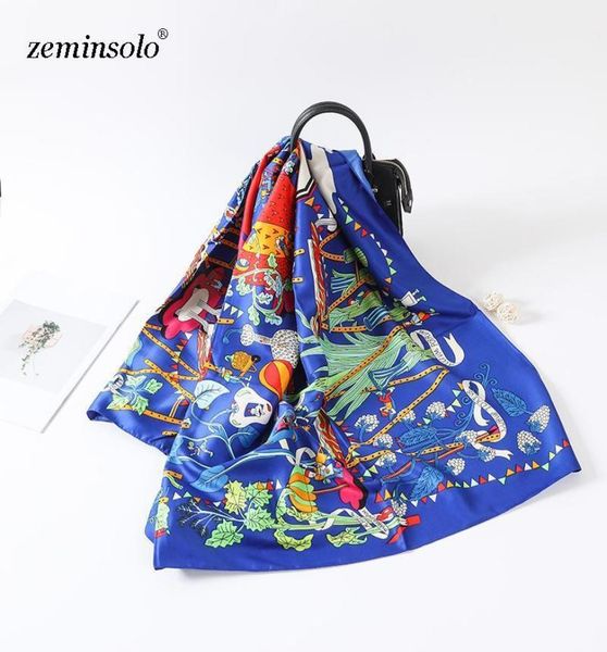 scarves 100 silk scarf women large shawls tree print stoles square bandana 130130cm kerchief female foulard13419487, Blue;gray
scarves 100 silk scarf women large shawls tree print stoles square bandana 130130cm kerchief female foulard13419487, Blue;gray