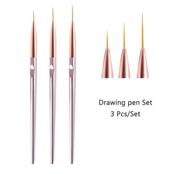 nail brushes 3pcsset acrylic french stripe art line painting pen 3d tips manicure slim drawing uv gel toolsnail4146111, Yellow
nail brushes 3pcsset acrylic french stripe art line painting pen 3d tips manicure slim drawing uv gel toolsnail4146111, Yellow