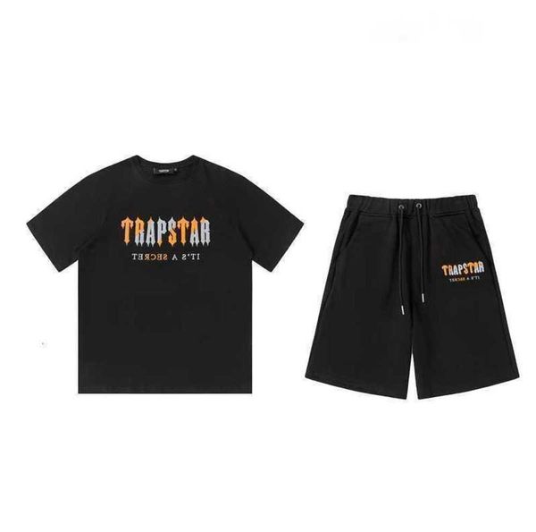 men's t-shirt trapstar designer embroidered alphabet luxury black and white gray rainbow summer sports fashion cotton thread short slee, White;black
men's t-shirt trapstar designer embroidered alphabet luxury black and white gray rainbow summer sports fashion cotton thread short slee, White;black