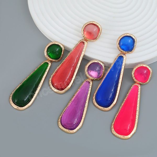 fashion metal resin geometric earrings for women's simple retro dangle earrings banquet jewelry accessories, Silver
fashion metal resin geometric earrings for women's simple retro dangle earrings banquet jewelry accessories, Silver