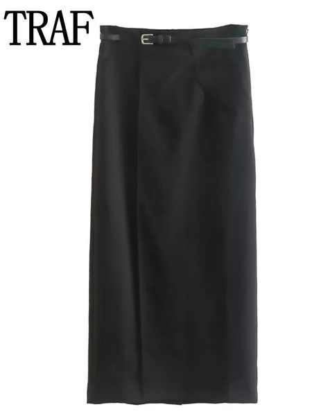 dresses traf black long skirt women high waist elegant women's skirts fashion belted midi skirts womens 2022 streetwear winter skirt, Black;gray
dresses traf black long skirt women high waist elegant women's skirts fashion belted midi skirts womens 2022 streetwear winter skirt, Black;gray