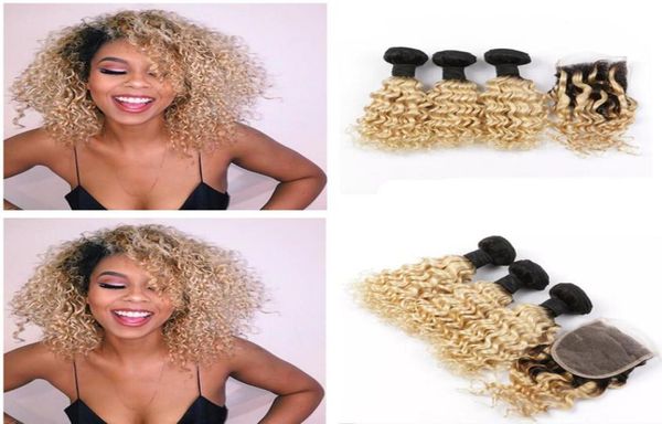 9a virgin brazilian deep curly wave ombre 3bundles with closure t1b 613 curly hair weaves with closure dark roots blonde hair wit2464444, Black;brown
9a virgin brazilian deep curly wave ombre 3bundles with closure t1b 613 curly hair weaves with closure dark roots blonde hair wit2464444, Black;brown