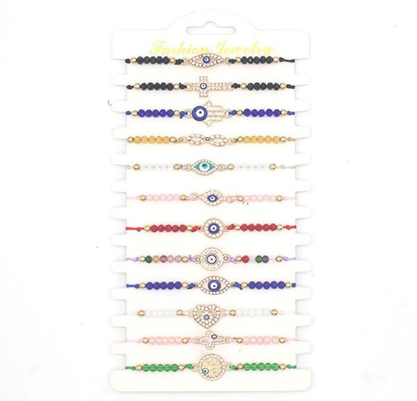 12 pcs colorful diamond evil eye beaded bracelets handmade braided string good luck nazar amulet bangle lucky turkish religious sy5084478, Golden;silver
12 pcs colorful diamond evil eye beaded bracelets handmade braided string good luck nazar amulet bangle lucky turkish religious sy5084478, Golden;silver