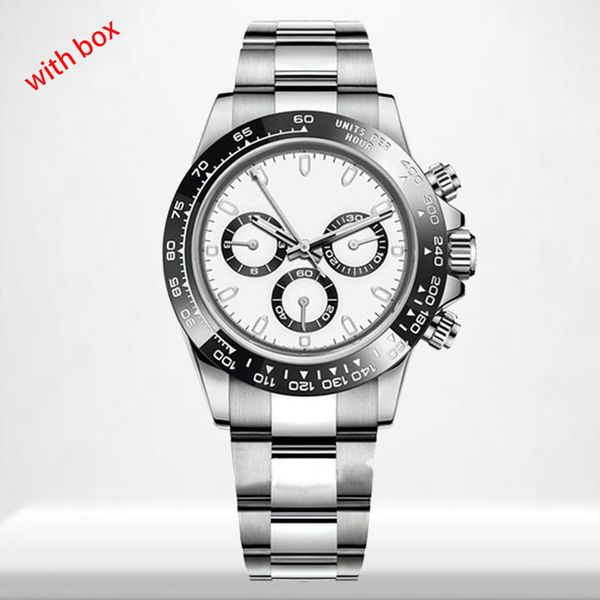 designer watch automatic mens watch with box 904l 40mm stainless steel multi dial waterproof luminous classic generous rubber strap adjustab, Slivery;brown
designer watch automatic mens watch with box 904l 40mm stainless steel multi dial waterproof luminous classic generous rubber strap adjustab, Slivery;brown